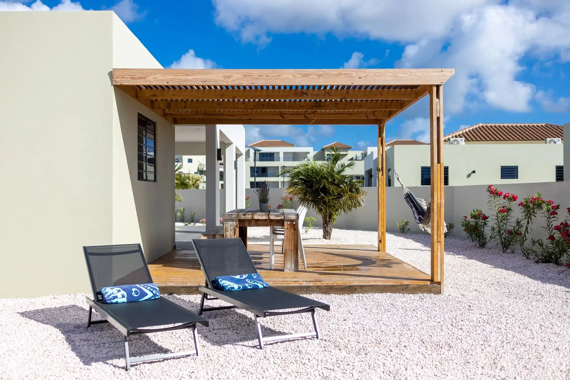 Pergola exterior view