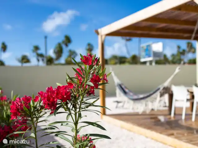 Villa Monrel huren in Curaçao, Banda Ariba (oost), Mambo Beach - villa Buitenaanzicht pergola