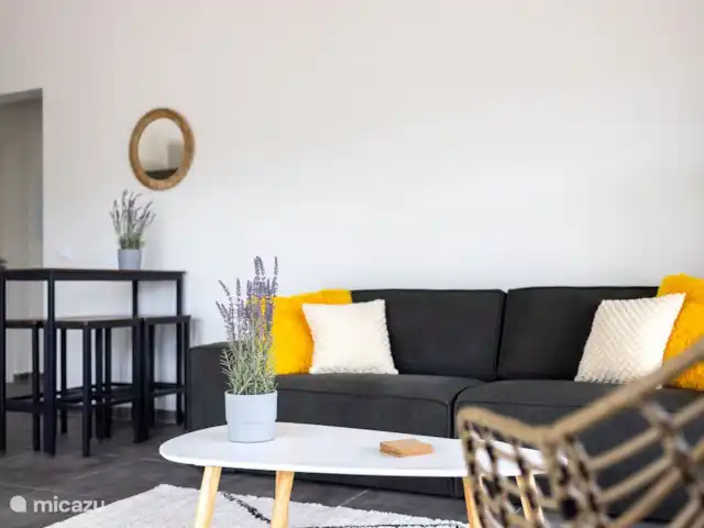 Villa Monrel huren in Curaçao, Banda Ariba (oost), Mambo Beach - villa Woonkamer