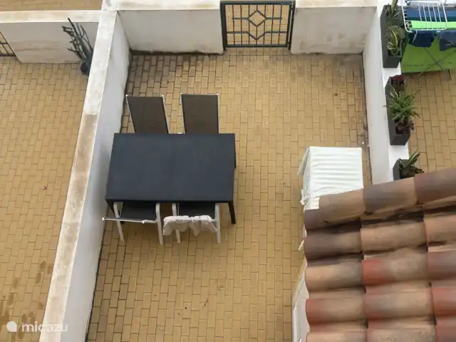 Location de Vacances Espagne, Costa Blanca, Ciudad Quesada, maison mitoyenne - Casa Scheveningen Vue de dessus de la terrasse arrière