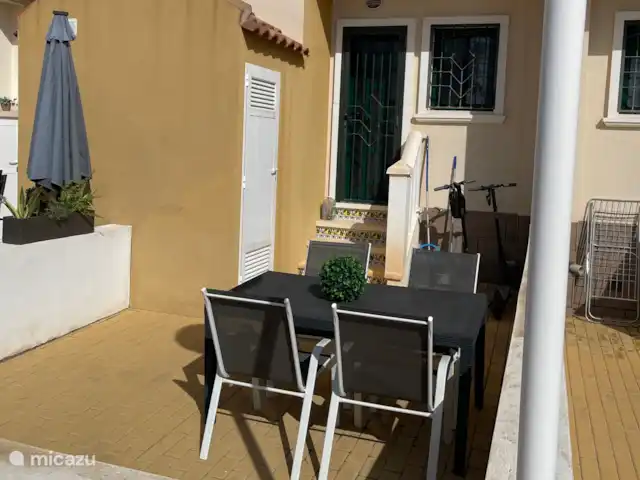 Location de Vacances Espagne, Costa Blanca, Ciudad Quesada, maison mitoyenne - Casa Scheveningen Terrasse arrière