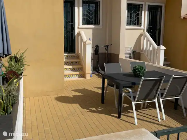 Location de Vacances Espagne, Costa Blanca, Ciudad Quesada, maison mitoyenne - Casa Scheveningen Terrasse arrière
