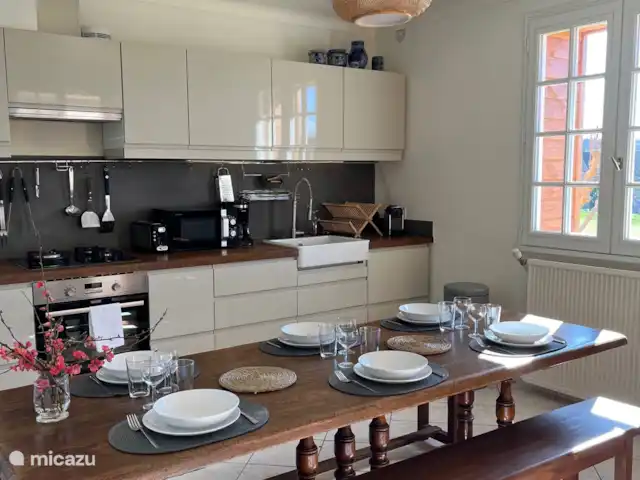 casa rural / cabaña en Francia, Dordoña, Calès (Dordogne) – La Cruz de la Tierra Cocina