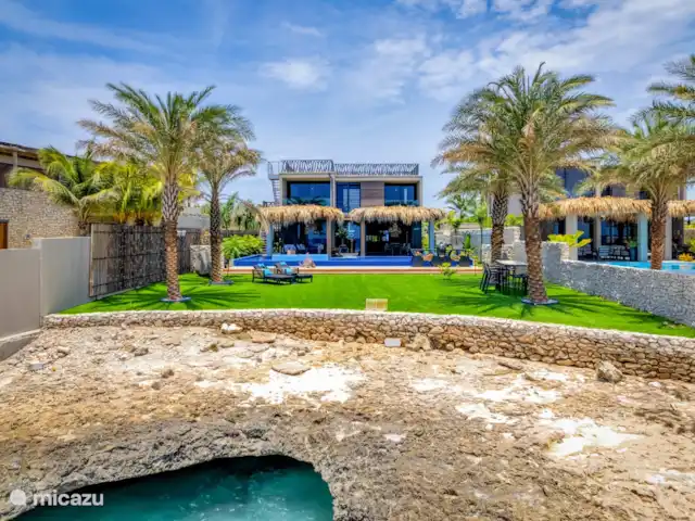 Sea Front Luxury Villa huren in Bonaire, Bonaire, Belnem - villa vanaf de zee