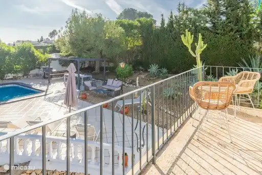 Garden and pool views _ Casa Diana Benissa