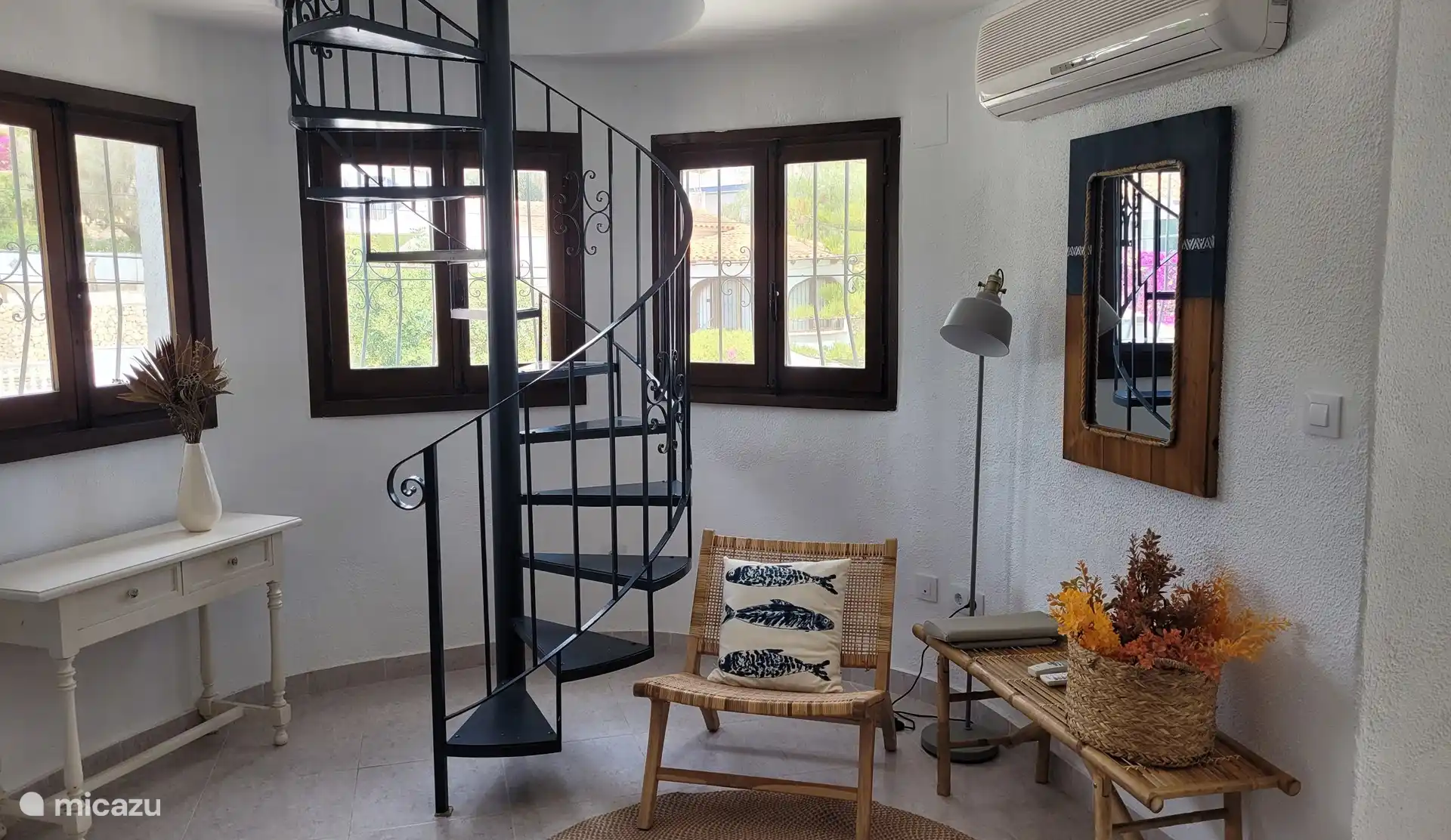 Spiral staircase _ Casa Diana Benissa