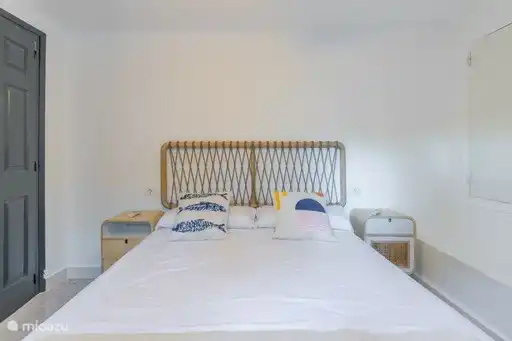 Bedroom with double bed on the ground floor _ Casa Diana Benissa