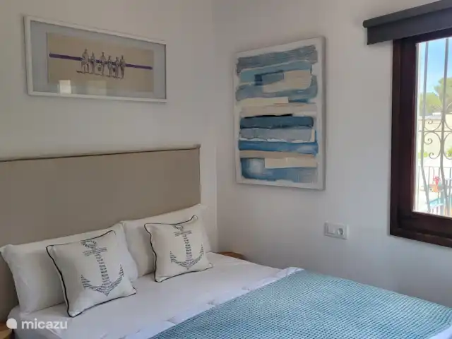 Casa Diana Benissa | Espagne, Costa Blanca, Benissa - villa Chambre, lit double - vue jardin _ Casa Diana Benissa