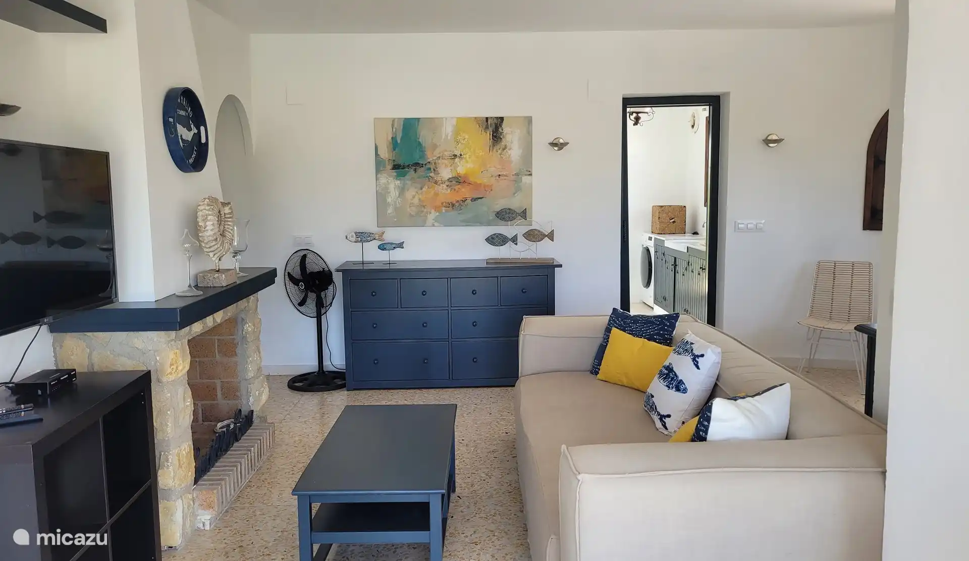 Living space on the first floor - Casa Diana Benissa