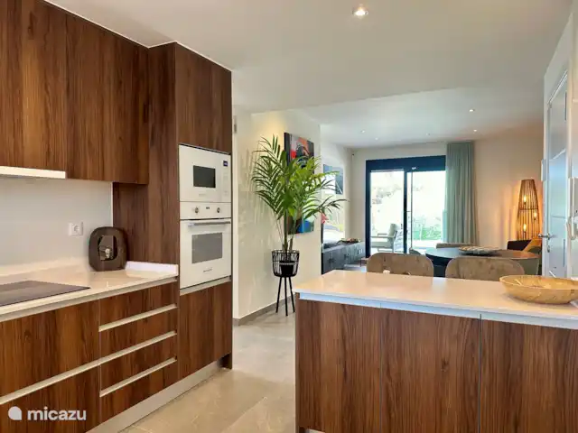Location de Vacances Espagne, Costa Blanca, Orihuela Costa, appartement - Appartement design avec méga terrasse Cuisine