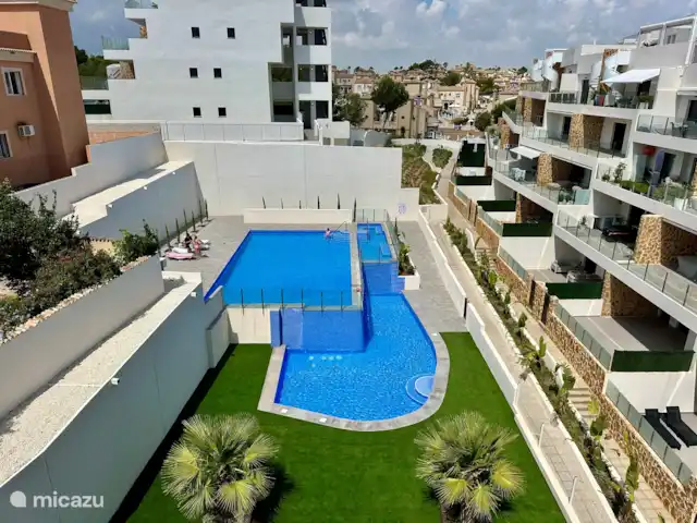 Location de Vacances Espagne, Costa Blanca, Orihuela Costa, appartement - Appartement design avec méga terrasse Piscine
