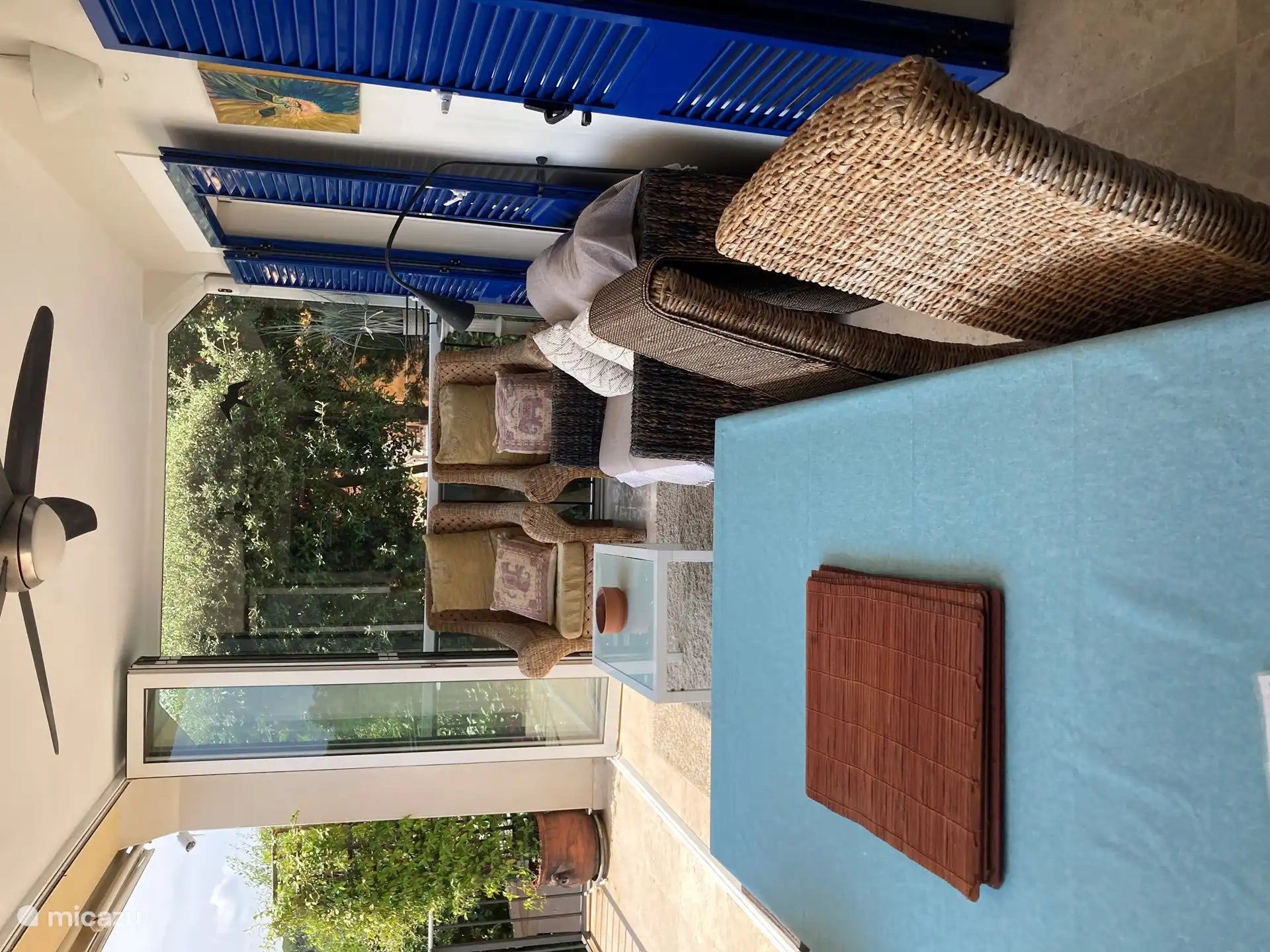 Lounge set on the terrace