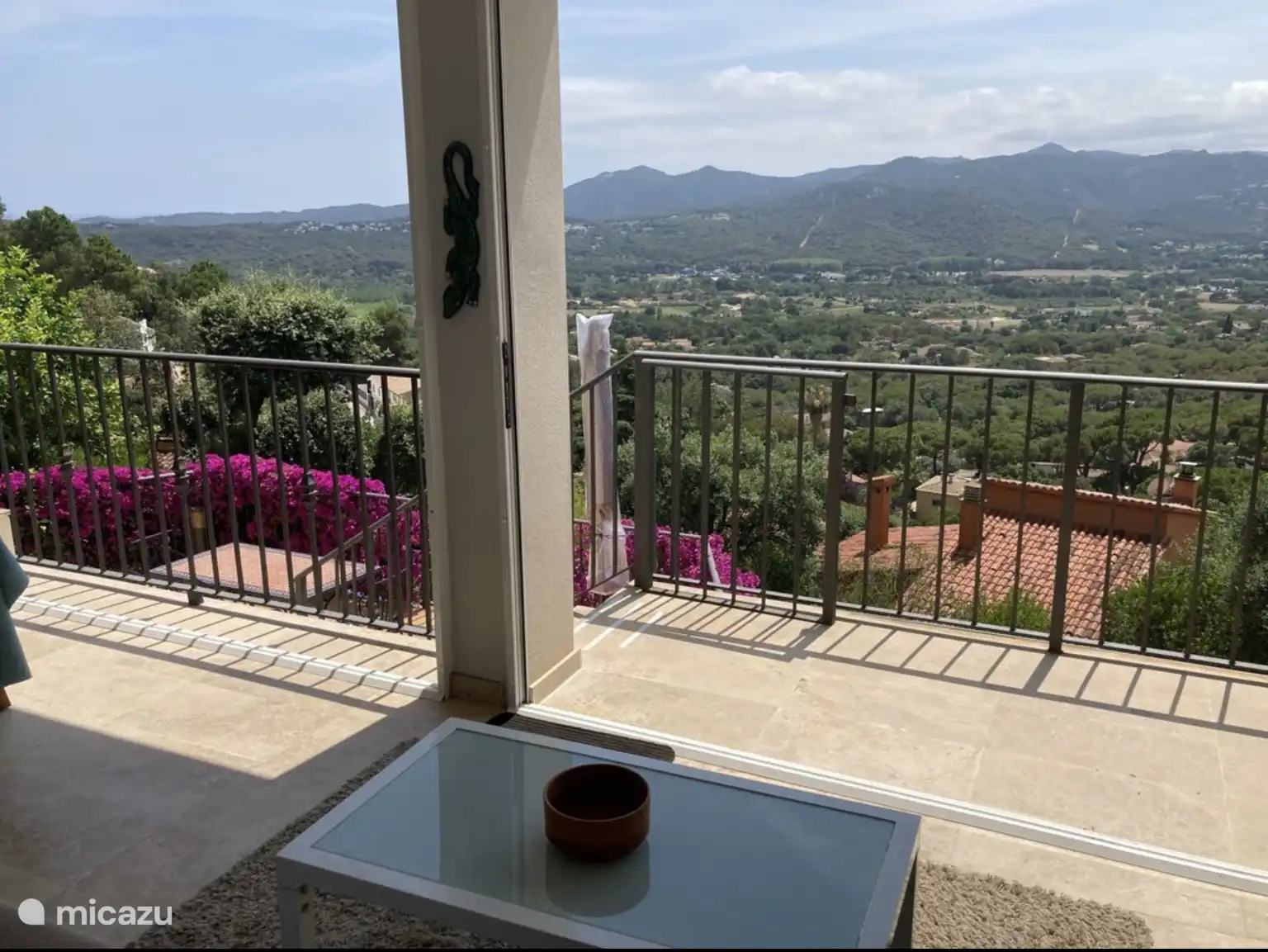 Beautiful sea view from the terrace 