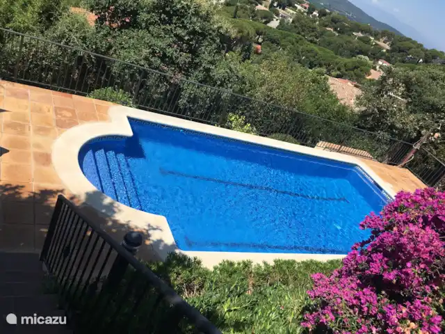 Villa avec piscine privée et climatisation | Espagne, Catalogne, Santa Cristina D'aro - villa Grande piscine clôturée