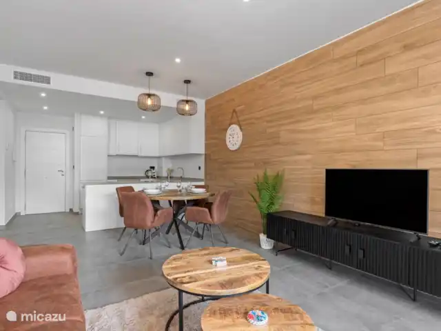 Location de Vacances Espagne, Costa Blanca, Orihuela Costa, appartement - Appartement ensoleillé avec méga terrasse Salon