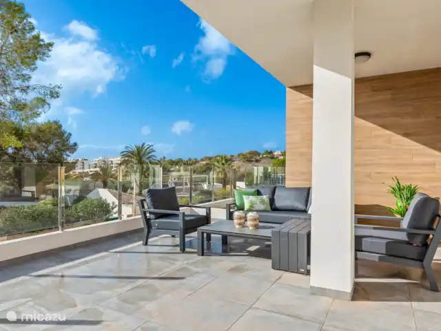 Location de Vacances Espagne, Costa Blanca, Orihuela Costa, appartement - Appartement ensoleillé avec méga terrasse Terrasse