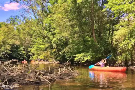 Paseo en canoa por el río Tardoire