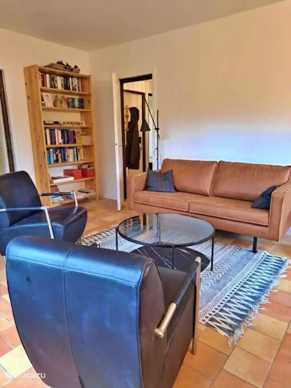 Die Sitzecke im Wohnzimmer