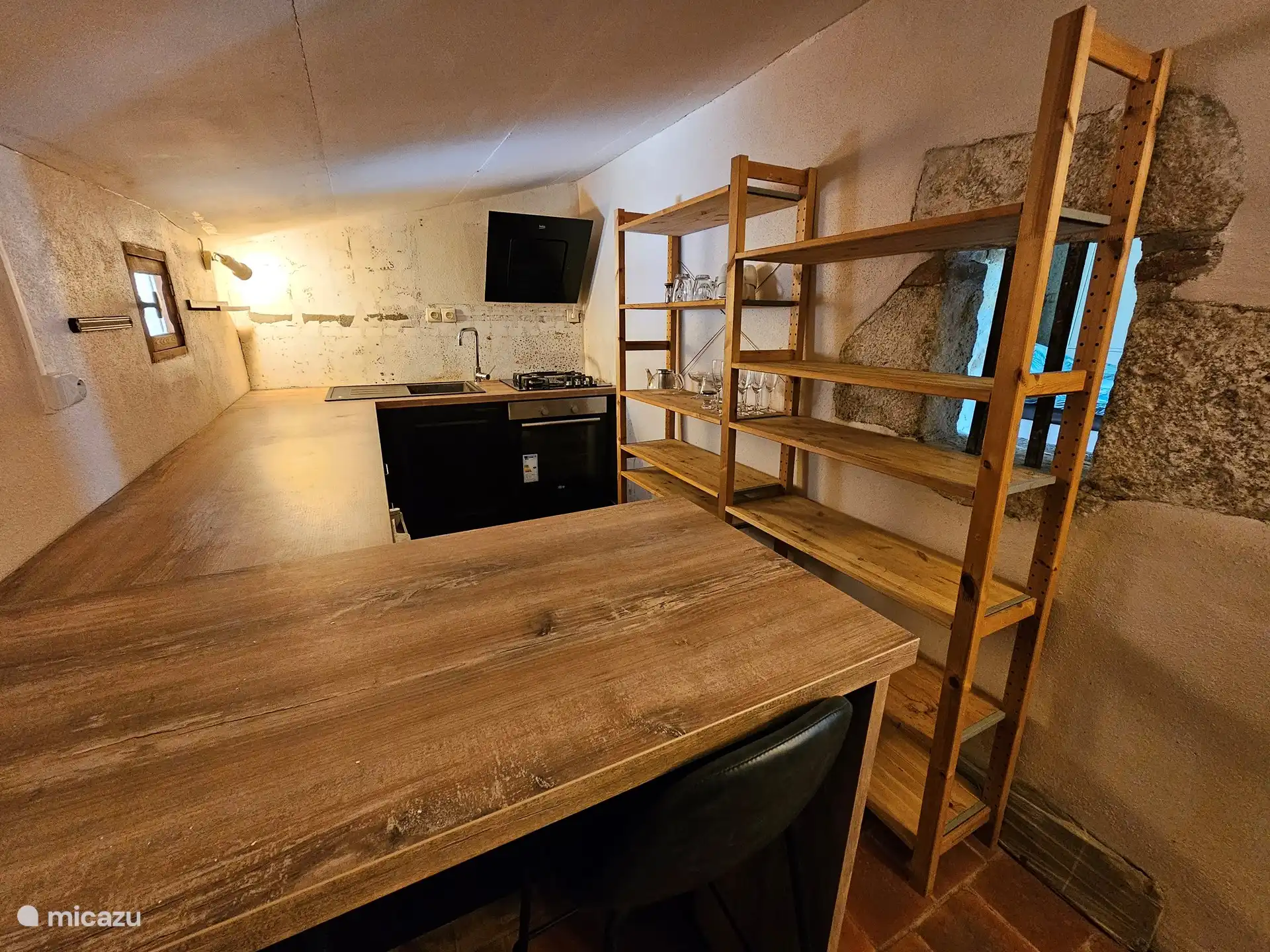 Cocina bien equipada