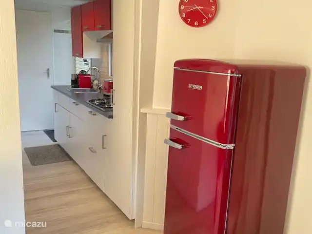 Chalet avec jardin incl vélos Veluwe | Pays-Bas, Gueldre, Wells - tiny house Réfrigérateur/congélateur