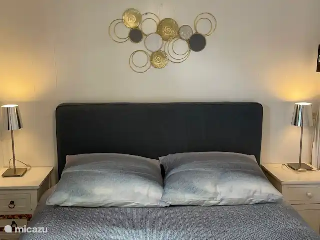 Chalet avec jardin incl vélos Veluwe | Pays-Bas, Gueldre, Wells - tiny house Chambre avec lit double