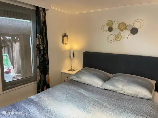 Chalet avec jardin incl vélos Veluwe | Pays-Bas, Gueldre, Wells - tiny house Chambre avec lit double