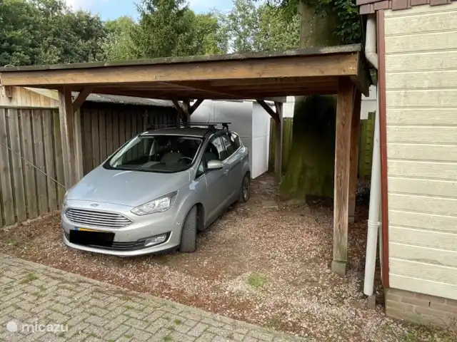 Chalet avec jardin incl vélos Veluwe | Pays-Bas, Gueldre, Wells - tiny house Carport privé