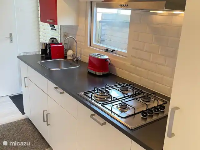 Chalet avec jardin incl vélos Veluwe | Pays-Bas, Gueldre, Wells - tiny house Cuisine