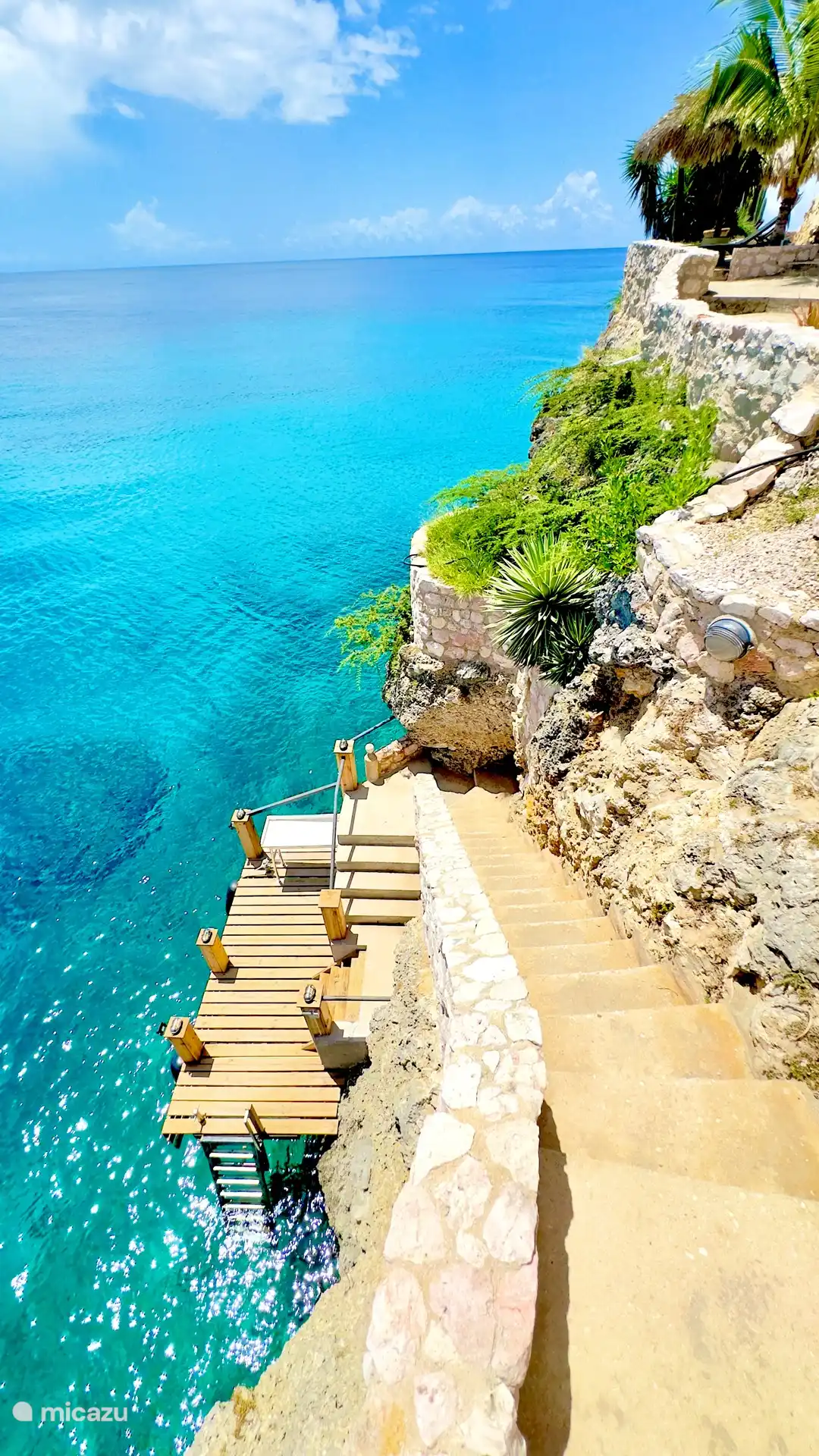 Das Meer neben dem Resort