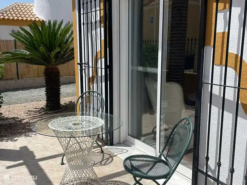 Terrasse an der Vorderseite