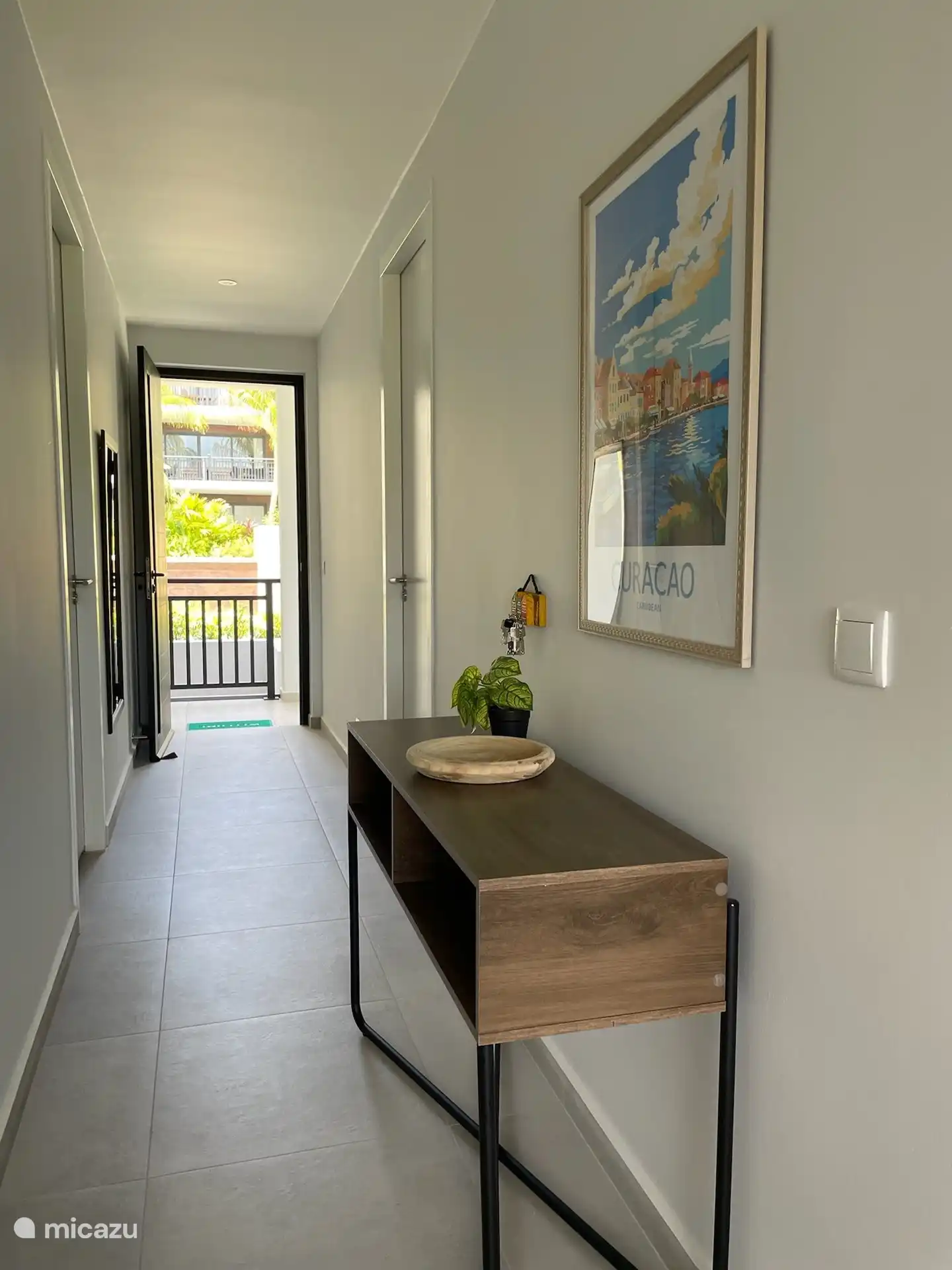 Hall to the front door. 
