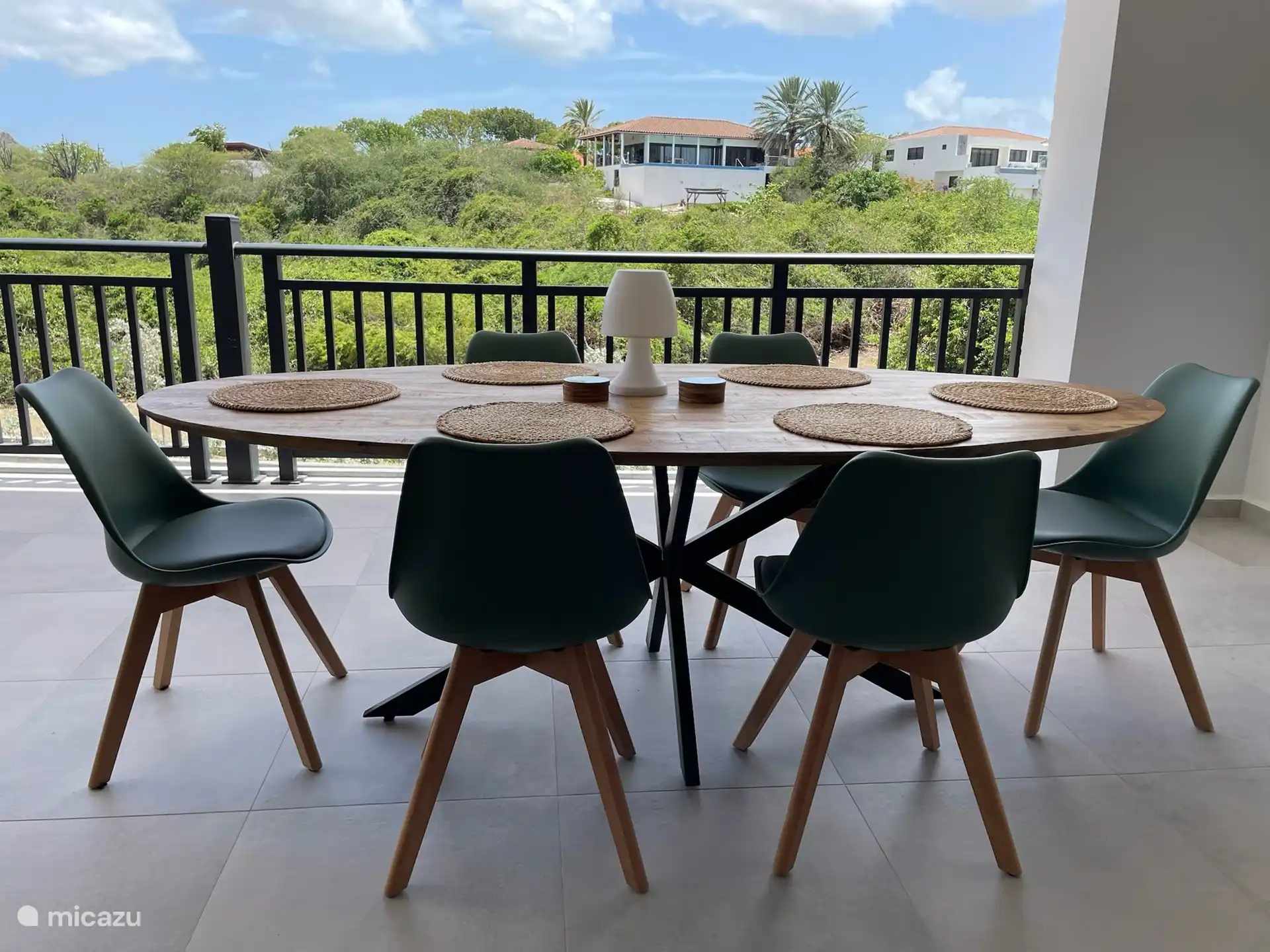 Terrace with a view. 