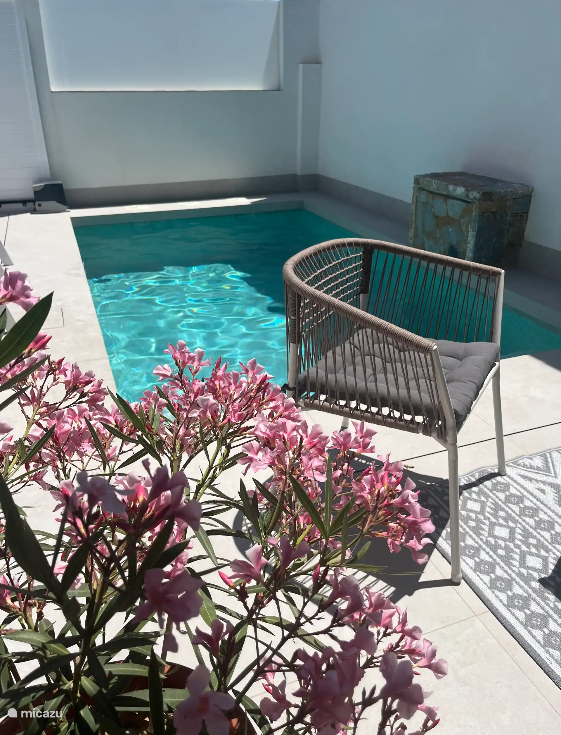 And if it's too hot, the pool is a really nice place to cool off. 