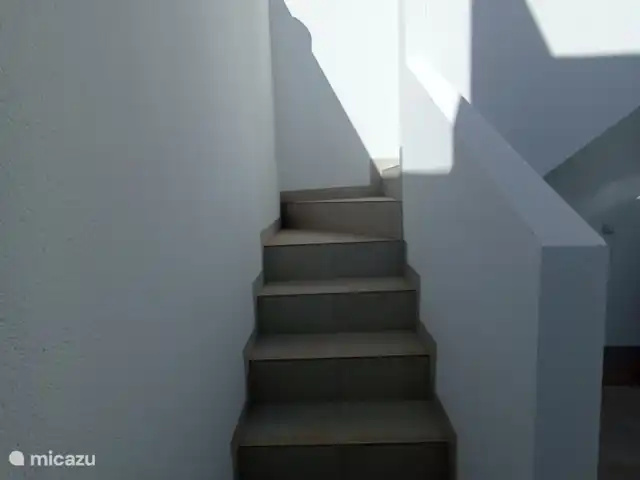 villa huren in Spanje, Costa Cálida, Balsicas – Casa JaJo de trap naar het dakterras