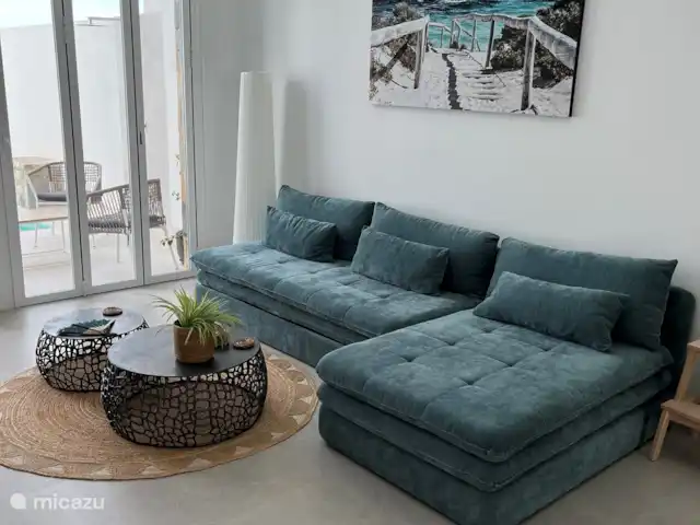 villa huren in Spanje, Costa Cálida, Balsicas – Casa JaJo De heerlijke bank om te relaxen