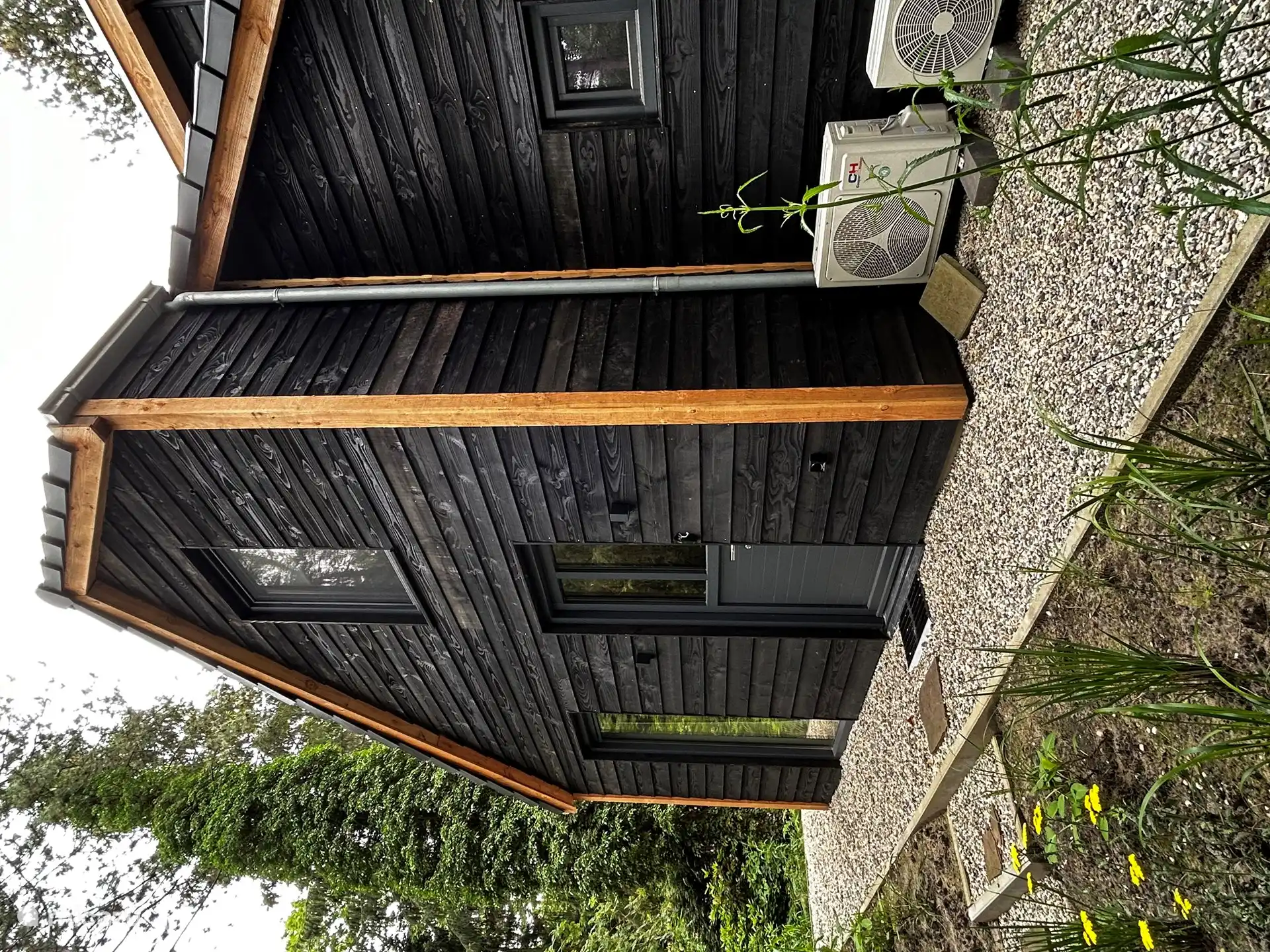 Haustür des Ferienhauses