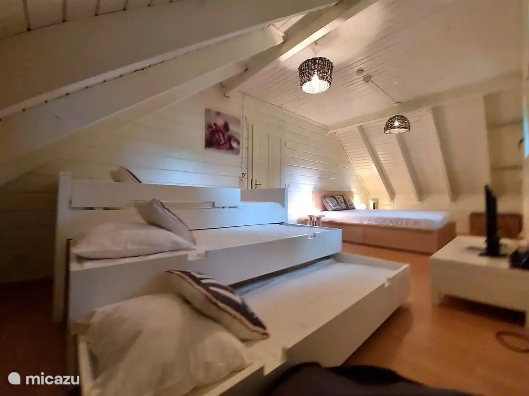 Chambre familiale spacieuse - (lit double et 3 lits simples (90*200)