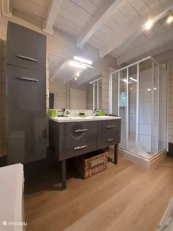 Salle de bain en bas