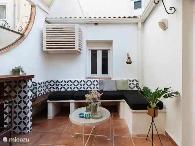 Casa Riad met ruim privé terras huren in Spanje, Costa del Sol, Málaga - appartement Patio