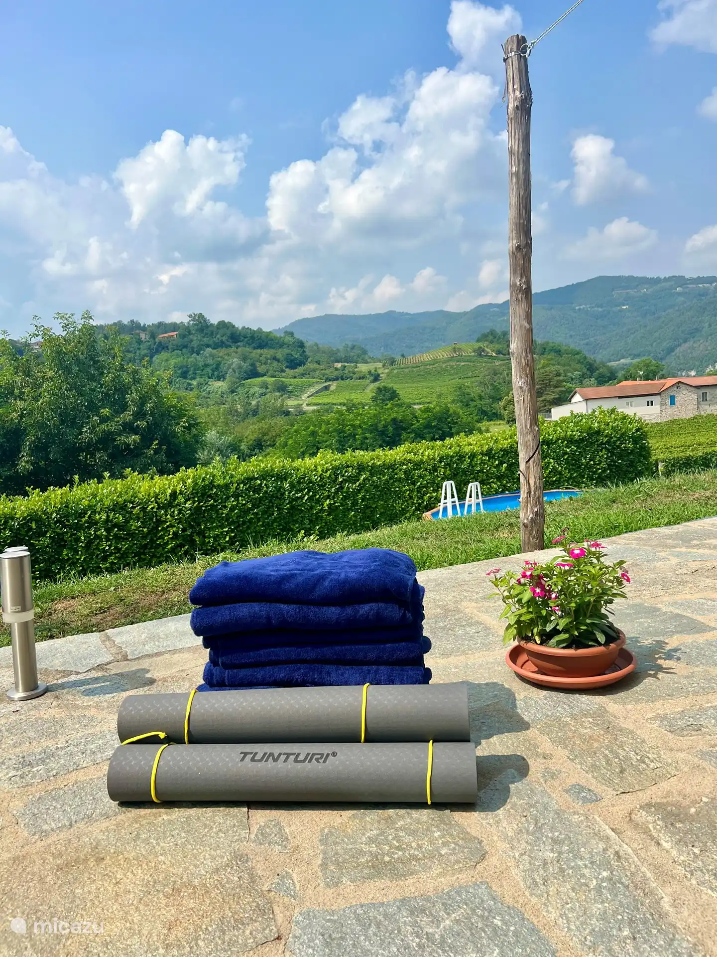 En Villa al Plin, los huéspedes deportistas también obtienen el valor de su dinero. La zona es hermosa para los amantes del ciclismo, caminar, correr, yoga, nadar, lo que sea.  