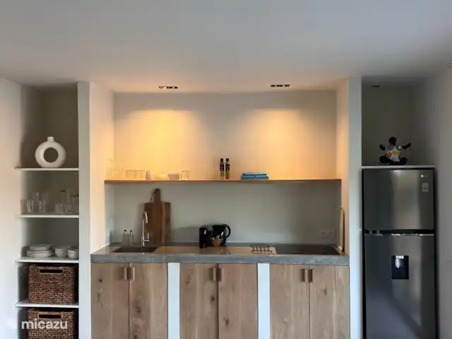Élégant et nouveau : Bamboo Bungalow | Curaçao, Banda Ariba (est), Brakkeput Abou - appartement La cuisine.