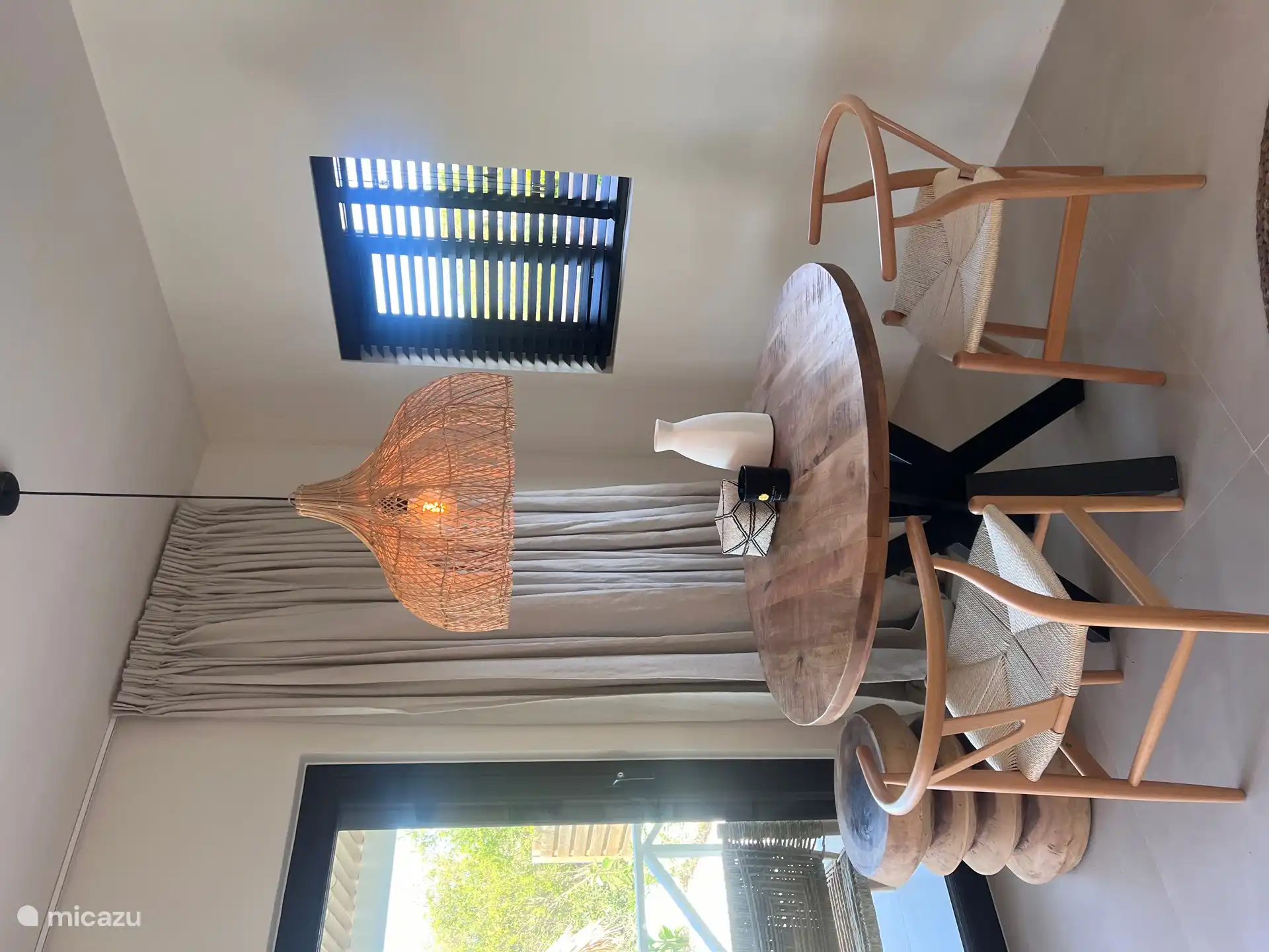 Der gemütliche Essbereich.