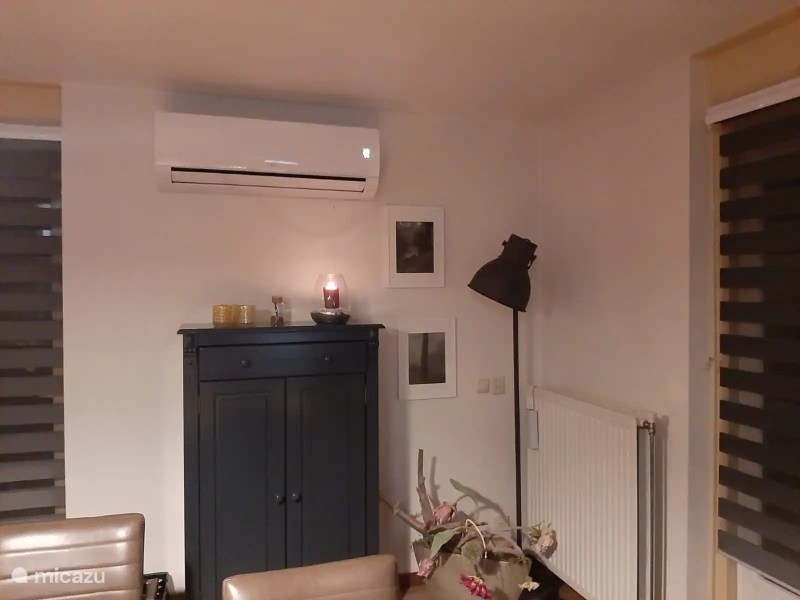 Klimaanlage im Haus zum Kühlen oder Heizen.