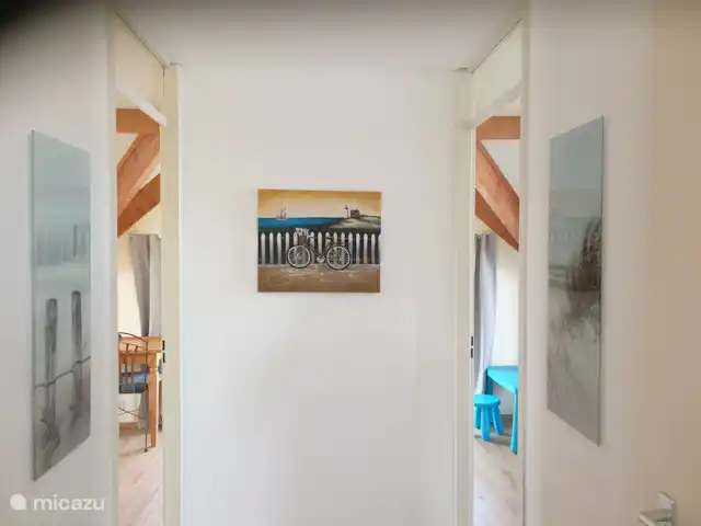 Paradis des vacances air marin | Pays-Bas, Zélande, Kamperland - maison de vacances Couloir à l’étage supérieur