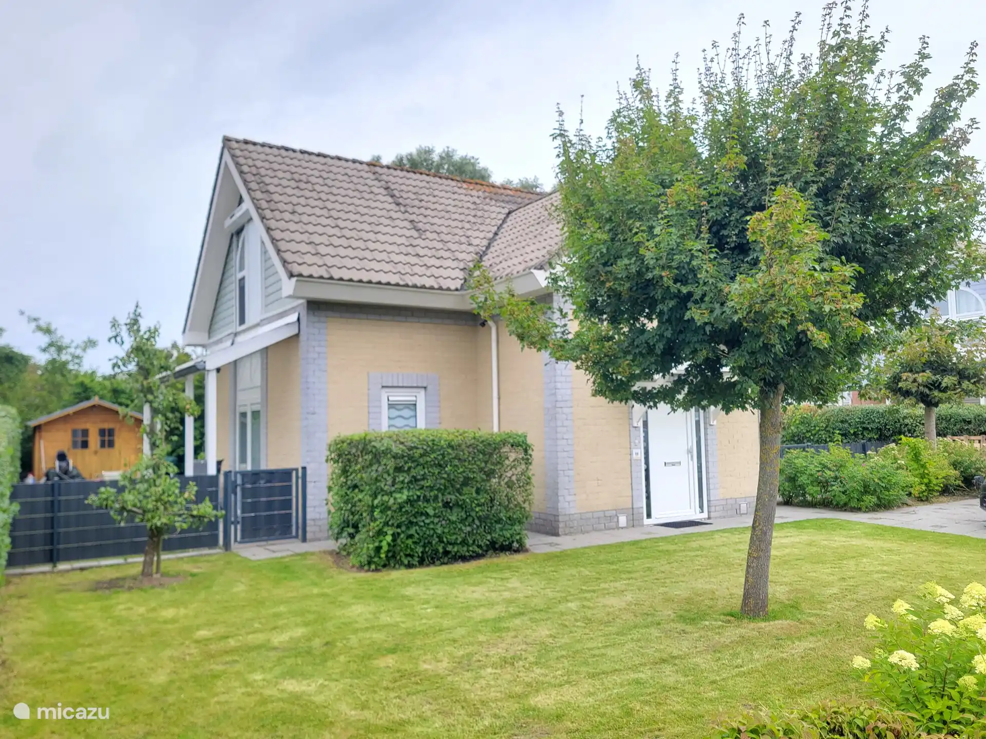 Toiture côté maison