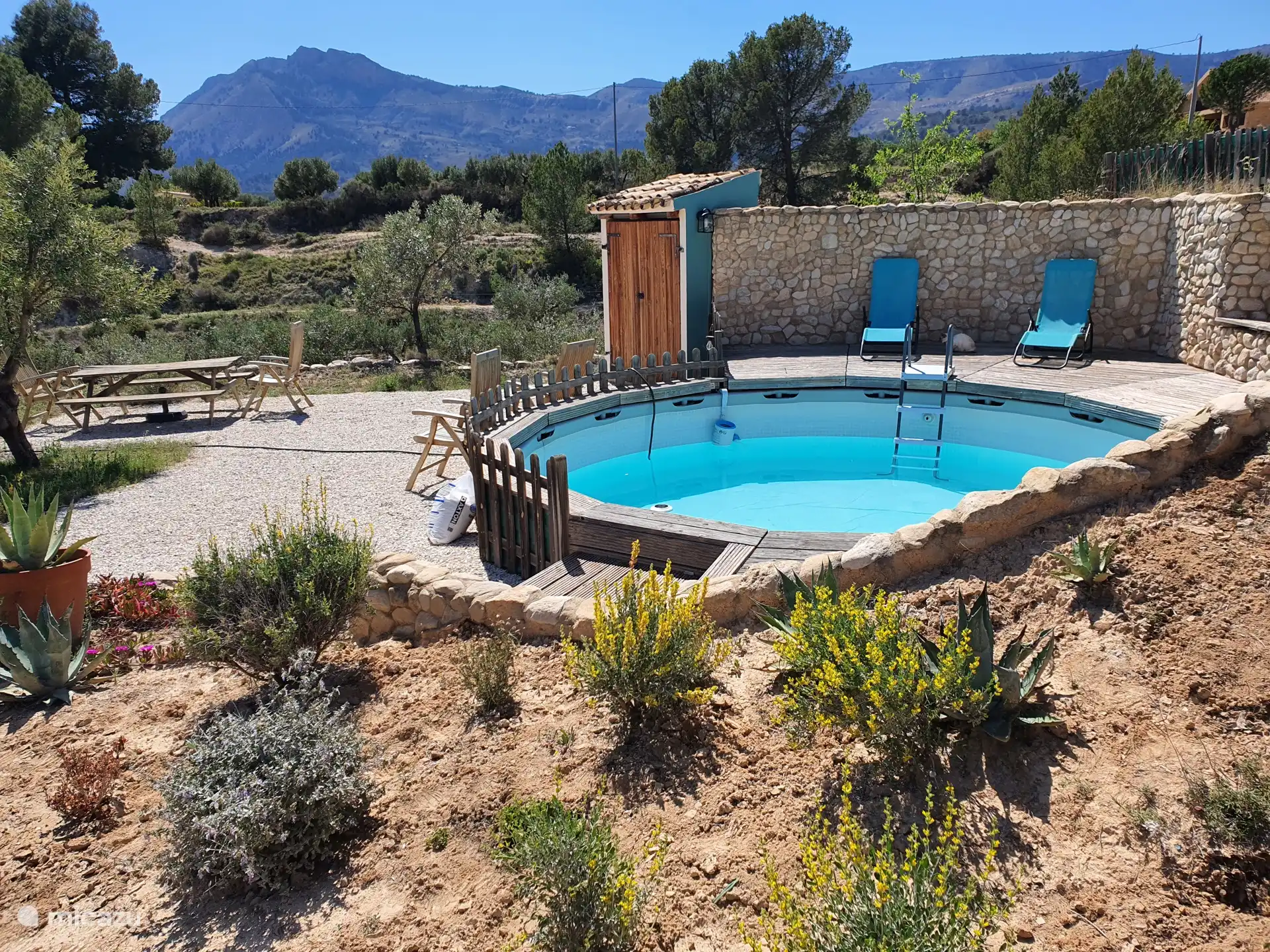 Das Schwimmbad, der perfekte Ort zum Entspannen