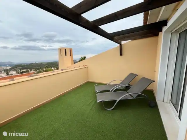 Mirador de Polop huren in Spanje, Costa Blanca, Polop - vakantiehuis Balkon