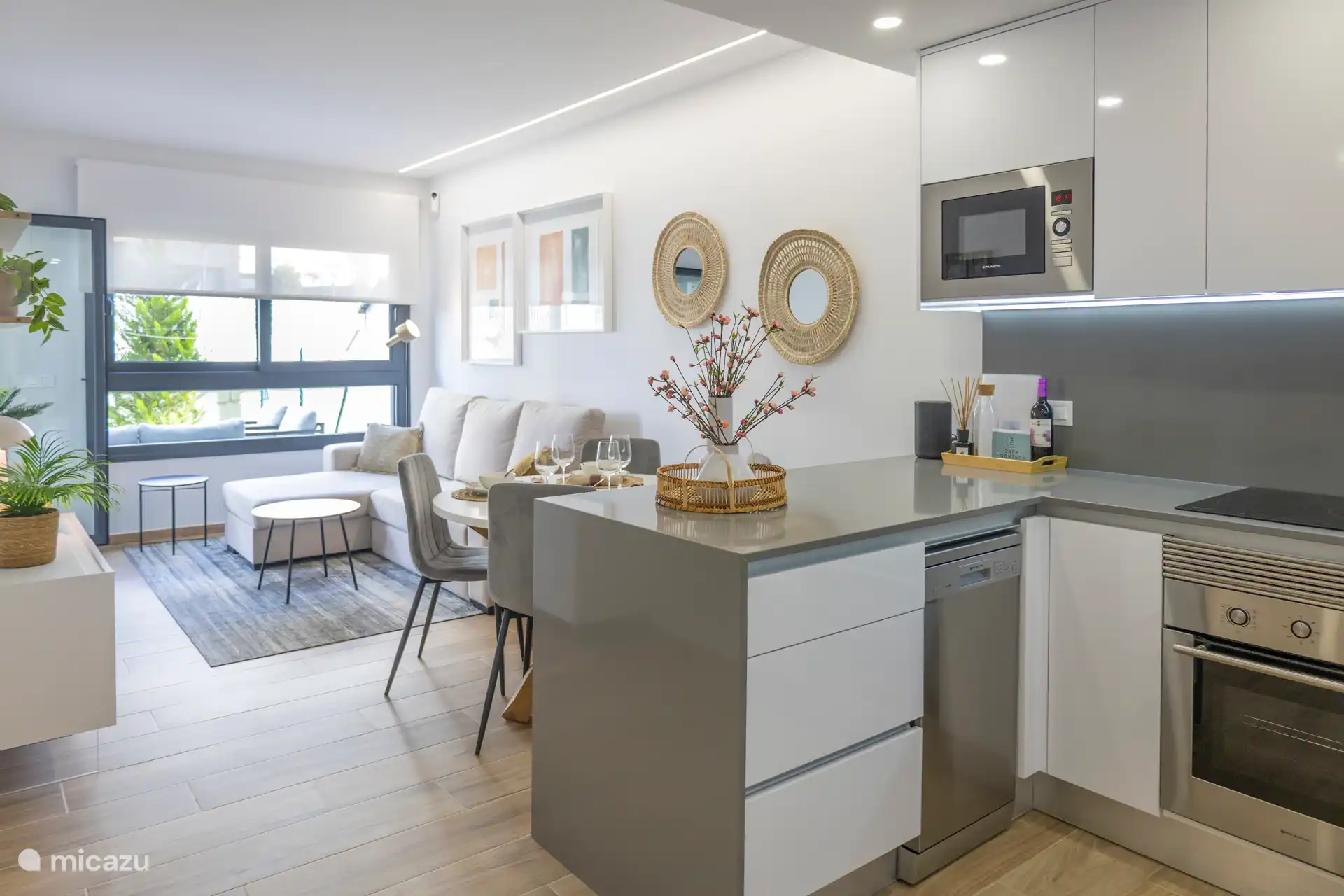 Enjoy the cozy living room