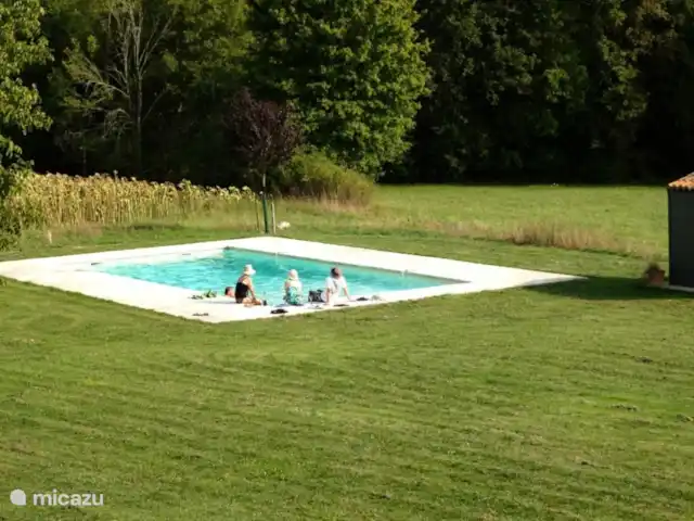 vakantiehuis huren in Frankrijk, Dordogne, La Tour-Blanche-Cercles – Blanchetoure Het zwembad