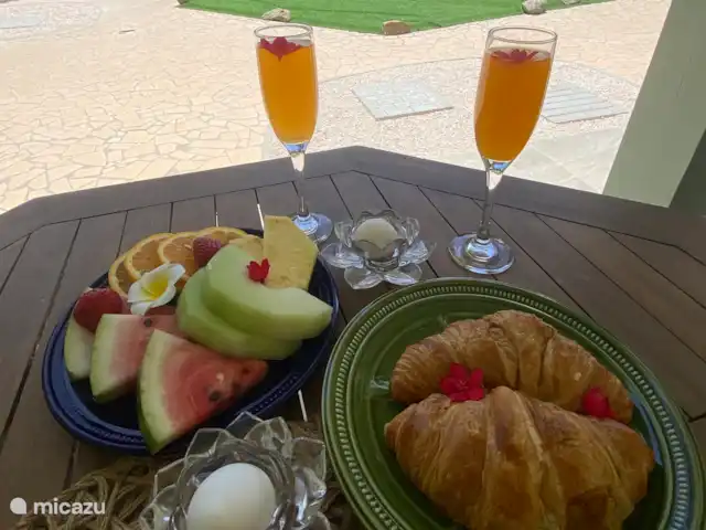 Appartement Aruba met zwembad huren in Aruba, Noord, Noord - appartement heerlijk ontbijten